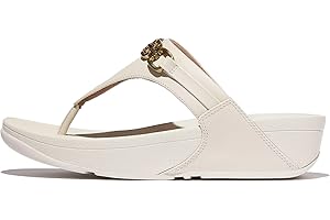 Fitflop Women's Lulu Square-chain Leather Toe-post SandalsSandal