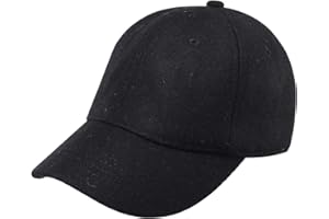 Gisdanchz Gorra de Béisbol de Lana de Invierno con Forro Polar Forrado para Hombres Mujeres