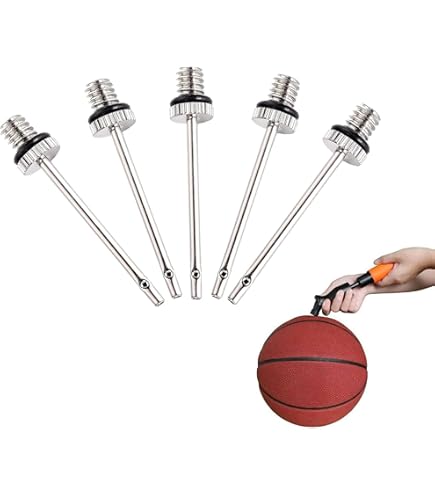 25 Aiguilles De Pompe à Ballon - Pour Basket, Foot, Volley - Double Entrée D'air, Longue Durée
