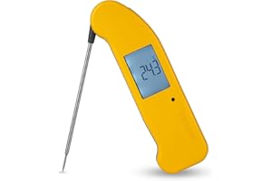 ETI Thermapen ONE Digital Meat Thermometer — Instant 1 Second Readings, IP67 Waterproof Food Thermometer for Meat/Baking/BBQ/Sugar/Oil, Accurate Thermometer with Calibration Certificate