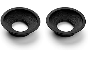 Eyecup,Fotover Camera DK-19 Eyecup Replacement Eyepiece for Nikon D700 D800 D4 D3S D3X D2X D2H F5 F6 Cameras Viewfinder, 2 Pack