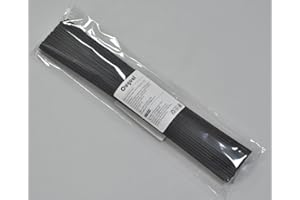 Ougual 100 Piezas Varillas difusoras de Fibra, Varillas difusoras de Aceite Esencial de habitación para Fragancia de Aroma (Negro, 32cm*3mm)