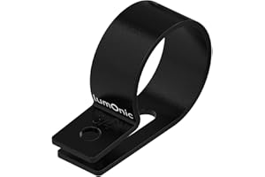 Lumonic Juego de sujetacables 100x P-Clip I 19mm Perfectamente adecuado para cables con un diámetro de 3/4" I También como: Pinza para cables, fijación de cables y abrazaderas para chasis