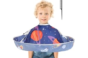 JANYUN Friseurumhang Erwachsene, Haarschneideumhang Verstellbarer Friseur Umhang Barber Cape