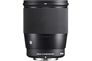 Sigma 402963 16 mm F1.4 DC DN Contemporary Micro Four Thirds Lens - Black