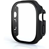 Coverzone Apple Watch Ultra ile Uyumlu 49mm ile uyumlu PC &Ccedil;er&ccedil;eve Tam Koruyucu Kılıf, Apple Watch Ultra i&ccedil;in 49mm K&ouml;şeleri Ka