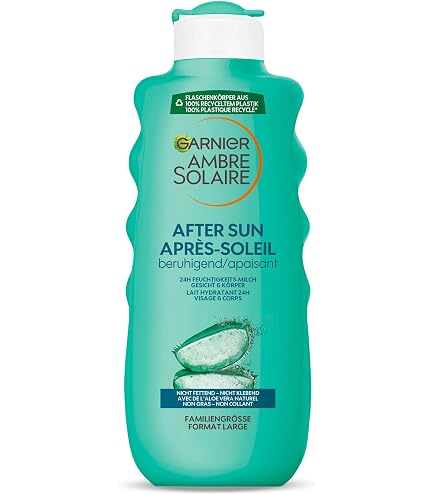 Cien Sun After Sun Aloe Vera Gel 250 ml  khlende & beruhigende Pflege  nach dem Sonnenbad  schnell einziehendes, nicht fettendes Feuchtigkeitsgel  fr sonnenstrapazierte Haut (1) : Amazon.de: Kosmetik