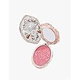Flower Knows Strawberry Rococo Embossed Series Powder Blush 5g Color Changing Blusher Cream for Cheek & Lip, Moisturizing Transparent Blush, Multi-Use Waterproof Glossy Blush on, (Color : 05 Berry Ma