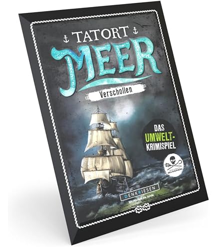 Tatort Meer – Die Vogelinsel | Umwelt-Krimispiel Ab 14 Jahren Für 1–6 Spieler | Spannendes Detektivspiel Mit Echtem Meeres-Fundstück
