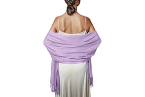 PIOYMEYA Schal Stola Damen Festlich für Abendkleid Pashmina Schals Tücher Winter