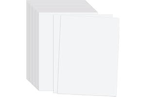 FEBYLIU A4 White Card - 230GSM A4 White Cardstock, 100 Pack Art Thick Card Stock Paper for Cards Making, Invitations, Postcards, Business Cards, Printing, and Arts or Crafts DIY