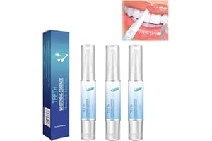 ChAusa 3 Pièces Stylo Blanchiment Dents, Essence de Blanchiment des Dents, Gel de Blanchiment des Dents, Teeth Whitening Essence, pour L'élimination des Taches, Les Soins Bucco Dentaires