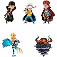Banpresto One Piece World Wanokuni Onigashima 4 Collectable Figure Set