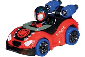 Carrera FIRST 20065033 Spidey & His Amazing Friends - Spin Slot Car, With Original Marvel License, Suitable For Ages 3 Years+