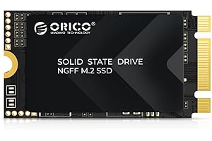 ORICO 128GB M.2 2242 SATA SSD, Flash NAND TLC, fino a 460 MB/s in Lettura e 420 MB/s in Scrittura, Unità a Stato Solido Interna Compatibile con laptop e mini PC ultrasottili - Y20M-2242