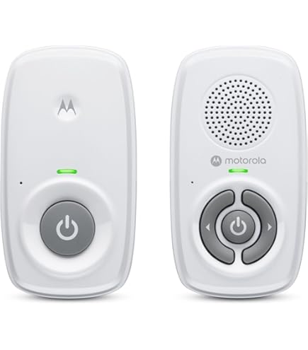 babyphone mit vibration Reer Cosmo 50150 Baby Monitor with Night Light, Vibration Alarm and  Intercom Function, White, 600 m Range : Amazon.de: Baby Products main image 1