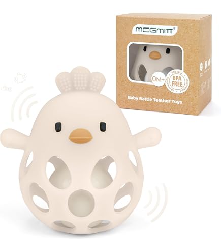 Jouet Bébé 6 Mois Hochet Dentition Balle Sensorielle - Rose Pour 0-12 Mois