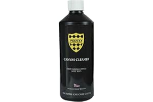 PROTEX Convertible Soft Top Canvas Cleaner 1 Litre. Deep Cleans and Prevents Green Mildrew.