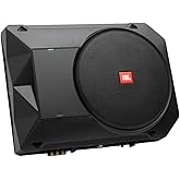 JBL BassPro SL2 Active Subwoofer Car Underseat Bass Box, 125-Watt Power Amplifier