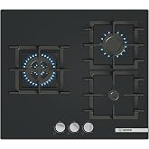 Bosch, Gas hob, Series 4, 60 cm, GasStop Safety, black, PNC6B6K40 | Cook with peace of mind knowing the gas cuts off if the f
