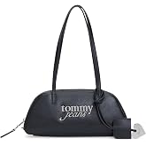 Tommy Hilfiger TJW BOLD SHOULDER BAG &Ccedil;anta Kadın BLACK Tek Beden