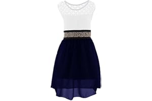 GILLSONZ PK99vDa Mädchen fest Kommunions Hochzeit Kinder festlich Party Kleid Gr.98-176