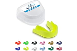 GAME GUARD Boil & Bite Mouth Guard/Gum Shield – Mouldable Mouthguard/gumshields - CE Approved, School Sports, Rugby, Hockey, Boxing, GAA, Martial Arts