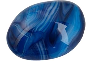 ‎MOOKAITEDECOR mookaitedecor Nature Edelsteine Trommelstein Handschmeichler Poliert Palm Pocket Energiestein heilender Kristall für Reiki Ornamente Dekoration