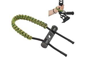 AMEYXGS Cinturino da Polso per Arco Composto Imbracatura da Polso Regolabile per Tiro con L'Arco