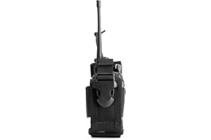‎VIPERADE VIPERADE Walkie Talkie Torba na radio Nylonowa kabura na interkom Wielofunkcyjne regulowane miejsce do przechowywania Solidna dwukierunkowa torba na radio