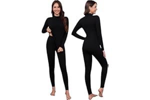 Ekouaer Bielizna termiczna damska Zestaw bielizny termicznej z długim rękawem S-XXL