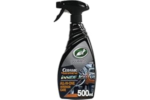 Turtle Wax Hybrid Solutions Inside Job, All Purpose Ceramic Interior Car Cleaner and Protectant, 500 ml, Cleans, Deodorises and Protects Leather Car Seats, Vinyl Rubber and Plastic, Fresh Scent