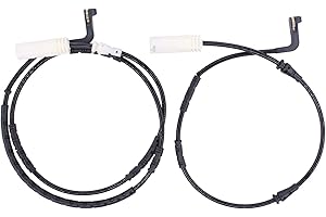 HouYeen Capteur d'indicateur d'usure des plaquettes de frein avant et arrière pour Série 1 3 E81 E82 E87 E88 E90 E91 E92 E93 34356789445