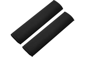 Alaoo 2 Pièces Housse de Ceinture de Sécurité,Voiture Protège Ceinture de Sécurité Coussin Enfant,Coussin Couvre de Ceinture de Sangle de Sécurité de Voiture Universelle pour Enfants,Soie Glacée