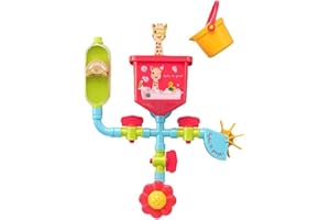 Sophie la Girafe - Tuyaux Folies Jouet Sophie la Girafe - Jouet d'éveil - Développe la dextérité de votre enfant - Jouet de Bain - à partir de 10 mois