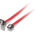 Equip 111804 SATA Flachkabel (gewinkelt mit Clip, 1,00 m)