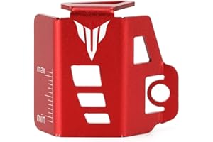 Modeer Per Yamaha MT03 MT07 MT09 MT25 2015-2022 Copertura protettiva del serbatoio liquido posteriore FZ07 FZ09 mt 03 07 09 25 MT-03 MT-07 MT-09 MT-25 Accessori (rosso)