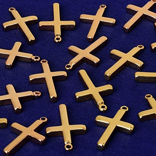 high quality charm 13x2.3mm cross Pendant,Charms&Pendants,suit for necklace/bracelet/earring ect,sold 20pcs/lot,gold plated