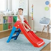 Dolu 3001 İlk Kaydırağım İ&ccedil; Mekan &Ccedil;ocuk Kaydırağı Kırmızı Tek Ebat