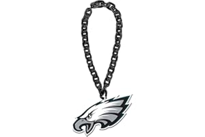 Aminco NFL Philadelphia Eagles Eagle Head Fan Chain, Black