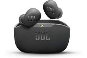 JBL Wave Buds 2 Ear Buds Wireless BluetoothV5.3, Active Noise Cancellation Earbuds,Multi Connect, App for Customized Extra Bass Eq, Relax Mode,Speed Charge, 40H Playback, Fast Pair, 4 Mics,IP54(Black)