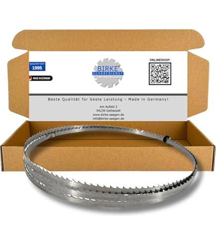 SBM Uddeholm - Lama Per Sega A Nastro Per Legno, 5100 X 35 X 0,8 Mm, Distanza Dentata 10 Mm - Foto 7