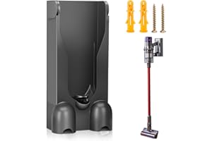 WOKICOR Uchwyt ścienny stacja dokująca uchwyt do odkurzacza Dyson V11 V15 z tworzywa sztucznego ABS do ponownego ładowania uchwyt wiszący do Dyson V11 i V15 część nr 970011-01/970011-02