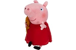 Peppa Pig - Peluche, 25 cm, color rosa (TY 96230TY) , color/modelo surtido