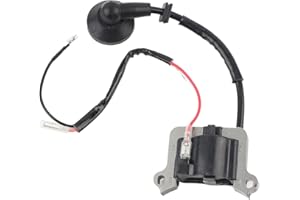 ‎AKOZON Zündspule Austausch der Zündspule Auto-Zündung, Zündspule Ersatz Passend für 63 Cc Freischneider Rasentrimmer 48 Motor 48F Rasenmäher 1E48F