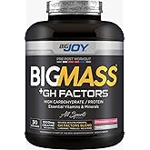 Bigjoy Bigmass Gh Factor Carb Powder - Strawberry Flavored 1 Pack (1 X 3000 G)