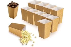 MOUNT KUMGANG MoK 30 Stück Popcorn Tüten, Popcorn Boxes, Snack/Popcorn Tüten, Süßigkeiten Schachtel, für Party, Geburtstag, Familienfeier, Nacht Snack, Süßigkeiten Container