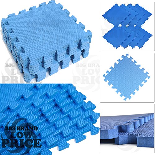 FB FunkyBuys® 10pcs Blue Soft Foam Interlocking EVA Mat 10SQ. FT Indoor Outdoor Floor Protective Mat Gym Kids Play Area Exercise 30 x 30 cm reviews FB FunkyBuys® 10pcs Blue Soft Foam Interlocking EVA Mat 10SQ. FT Indoor Outdoor Floor Protective Mat Gym Kids Play Area Exercise 30 x 30 cm