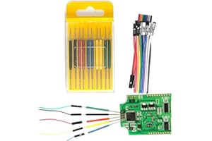 Zoegneer SDK08 para SMD IC Chip Micro Clamp Set Ganchos de prueba para pruebas eléctricas, clips ultra pequeños para probar chips