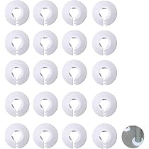 12 PCS White PVC Pipe Collars / Radiator Pipe Covers - Decorative Cover For 15mm Pipes, Hides Wall Holes & Protects Pipes